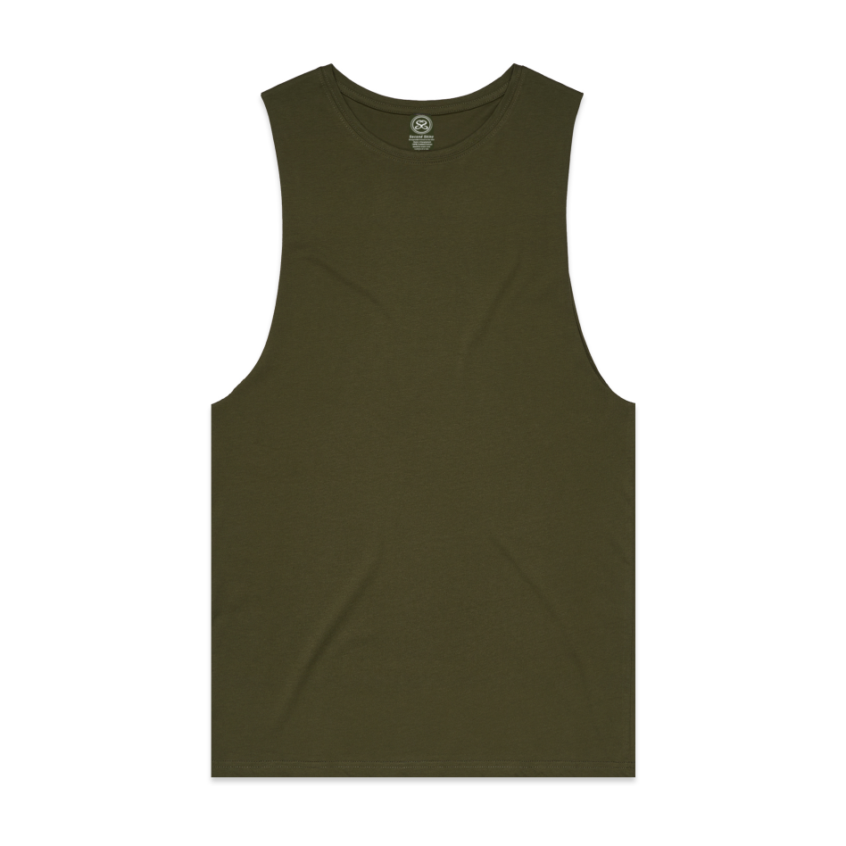 Second Skinz Tank Top in Army Green