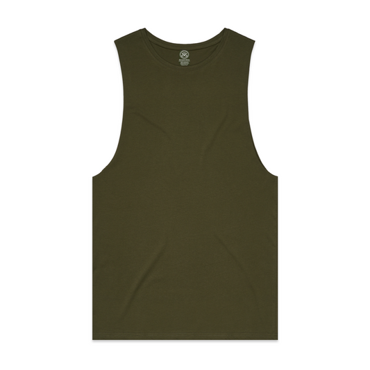 Second Skinz Tank Top in Army Green