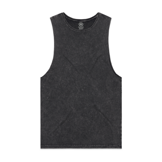 Stone Washed Men's Tank Top in three colors
