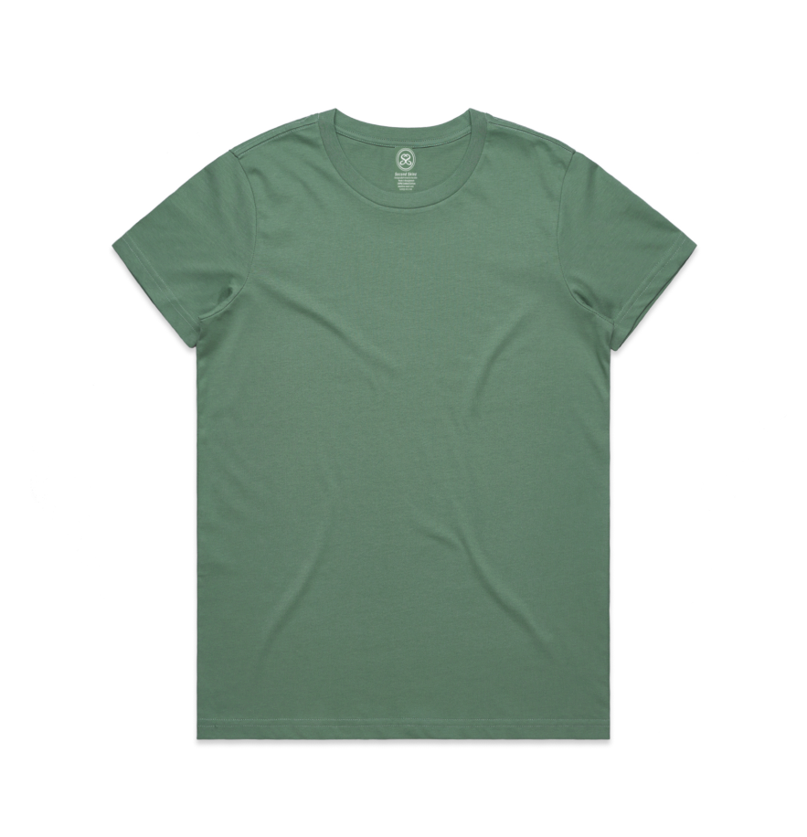 Women's T-Shirt Sage By Second Skinz