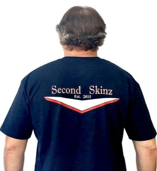 The Chevron by Second Skinz T-Shirt in Navy.