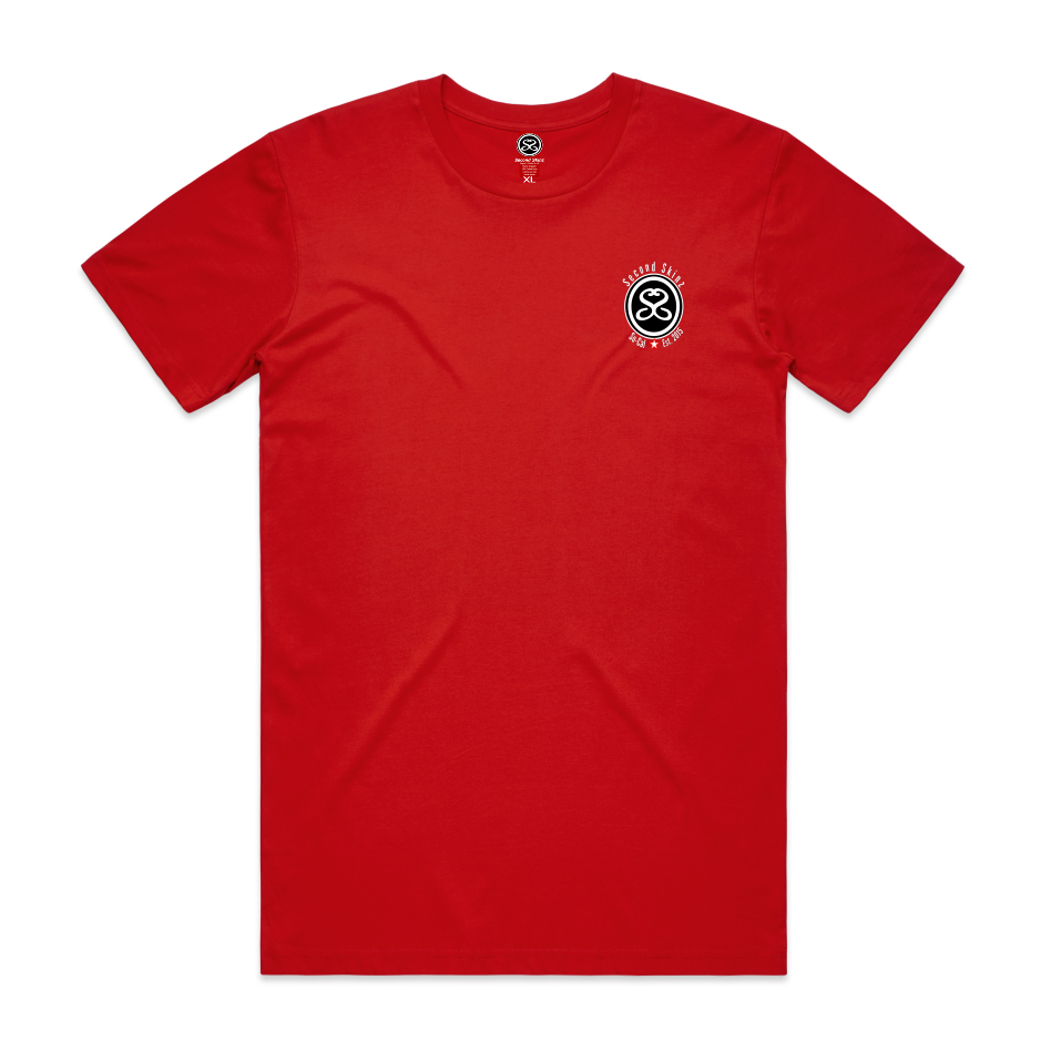 The Ultimate Second Skinz T-Shirt in Red.